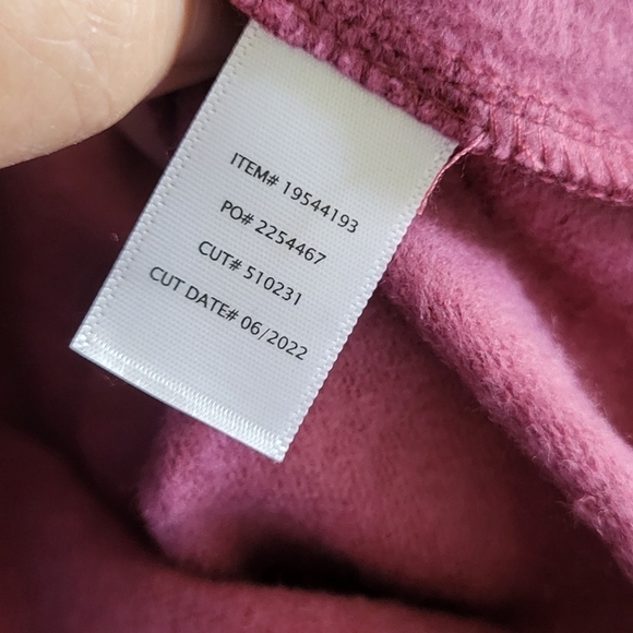 Dream Fleece Cowl Neck Long Sleeve Lounge Sweatshirt - Picture 8 of 9